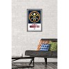 Trends International NBA Denver Nuggets - Logo 21 Framed Wall Poster Prints - 2 of 4
