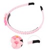 Unique Bargains Gilr's Elegant Flower-shaped Headbands 5.51"x4.72"x0.83" 1 Pc - 3 of 3