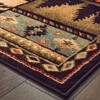 Oriental Weavers Woodlands 1041C Black/ Multi Indoor Area Rug - 5'3" x 7'3" - 3 of 4