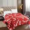 Lomsoe Candy Cane Christmas Blanket - Soft, Warm Flannel Throw for Naps, Camping & Travel | Perfect Holiday Gift for Friends, Family. - 4 of 4