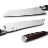 imarku Kitchen Knife, 7 Inch Ultra Sharp Butcher Knife Japanese SUS440A Stainless Steel Cleaver Knife with Ergonomic Handle, Meat Knife for Kitchen - 2 of 4