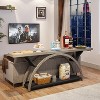 Hommoo 70.9" Long Console Table with Storage Shelf - 4 of 4