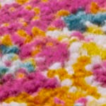 fuchsia/ivory