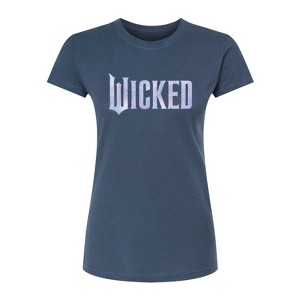Women's - Wicked - Sparkle Logo Fitted Graphic T-Shirt - 1 of 3