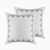 NicBex 3 Pcs Tufted Cotton Chenille Comforter Set Casual Bedding Set Quilt Set 1 Cover, 2 Pillow Shams, Machine Washable - 2 of 4