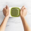 Joseph Joseph ChopCup: Manual Food Chopper with Ergonomic Handle & Stainless Steel Blades, Dishwasher-Safe, White - 3 of 4