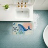 Stupell Industries Sealife Classic Whale Printed Plush Bath Mat And Bath Rug, Design By Darlene Seale, 18"X30" - 3 of 4