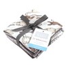 Hudson Baby Flannel Cotton Washcloths, Farm Friends Grey 12-Pack, One Size - 2 of 4