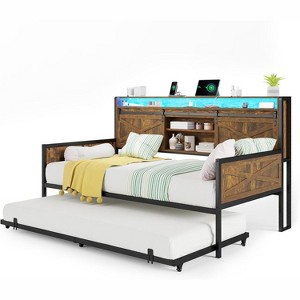 AMERLIFE Twin Daybed with Trundle - 1 of 4