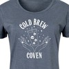Women's - Instant Message - Cold Brew Coven Graphic T-shirt Dress - 2 of 4