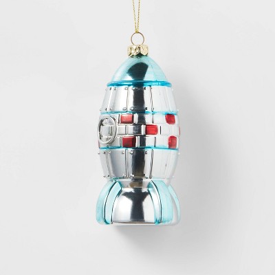 Outer Space Rocket Christmas Tree Ornament - Wondershop™