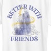 Women's - Disney - Better With Friends Short Sleeve Graphic T-Shirt - 2 of 4