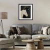 Stupell Industries Horse Harmony Contrast Framed Print Under Glass Art, Black, 13" x 16" - 3 of 4
