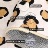 TackView Washable, Animal Print Rug, Large Soft Carpet, Non-Slip, Non-Shedding Brown Carpet for Living Room - 4 of 4
