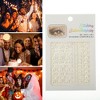 Unique Bargains Eye-catching Face Rhinestone Stickers 3 Pcs - 3 of 4