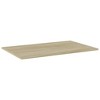 vidaXL Bookshelf Boards 4 pcs Sonoma Oak 31.5 in.x19.7 in.x0.6 in. Engineered Wood - 2 of 4