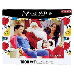 Aquarius Puzzles Friends Christmas 1000 Piece Jigsaw Puzzle - 1 of 3