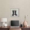 Art Remedy Rainboots and Daisies Chic Farmhouse Wall Art Framed - 2 of 4