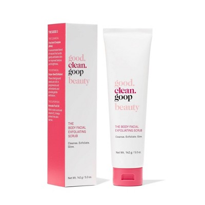 good.clean.goop The Body Facial Exfoliating Scrub - 5 oz