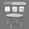 Round Activity Table 36" Gray Edge - 3 of 3