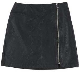 bar III Womens Zip Detail Mini Skirt - 1 of 2