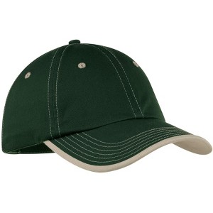 Mafoose Men's Classic Look Vintage Washed Contrast Stitch Cap - 1 of 4