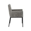 Meridian Furniture,Reeves Chenille Fabric Dining Chair, Set of 2 - 4 of 4