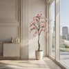 Artificial Flowering Begonia Tree, Fake Begonia Flowering Tree for Home Decor and Photography Props. - 4 of 4