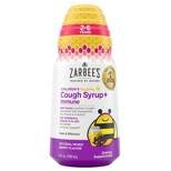 Zarbee's Kid's Cough + Immune Daytime for Age 2-6 with Honey, Vitamin D & Zinc - Mix Berry - 4 fl oz
