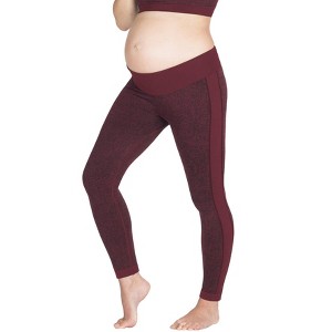 Modern Eternity - Ella Activewear Seamless Maternity Leggings - 1 of 4