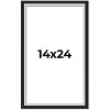 PosterPalooza | Flat Silver Picture Frame - UV Acrylic, Foam Board Backing, Hanging Hardware - 2 of 4