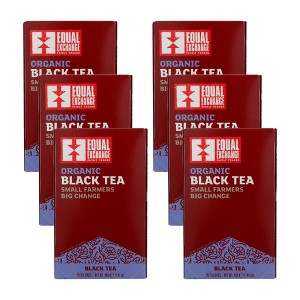 Equal Exchange Organic Black Tea - Case of 6 boxes/20 bags - 1 of 4