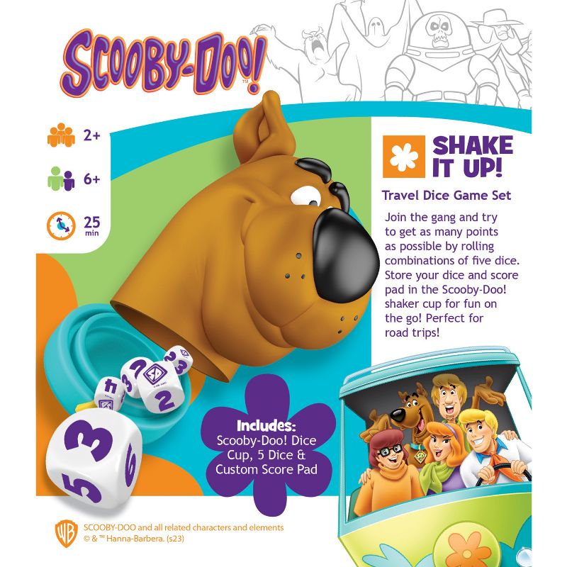 MasterPieces Officially Licensed Scooby Doo Shake It Up Dice Game for Families and Kids Ages 6 and Up, 4 of 7