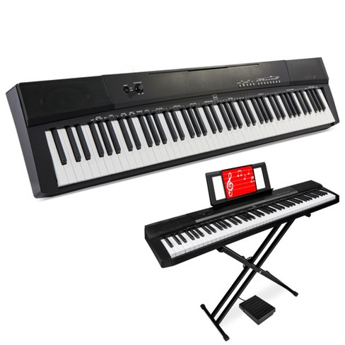 Best Choice Products 88-Key Full Size Digital Piano for All Experience Levels w/Semi-Weighted Keys, Stand, Sustain Pedal - image 1 of 4