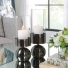 Uttermost Tilston Gunmetal Candleholders, Set of 2 - 2 of 3