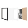 SONGMICS Gallery Wall Frame Set Multi Picture Frames Set of 7, One 11x14, Two 8x10, Four 6x8 Collage Photo Frame Hanging or Tabletop Display Black - 3 of 4