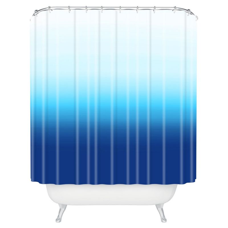 Under The Sea Shower Curtain Blue - Deny Designs, 1 of 6