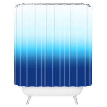 Under The Sea Shower Curtain Blue - Deny Designs
