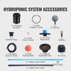 VEVOR DWC Hydroponics Grow System, Hydroponic Growing System with Top Drip Kit, Deep Water Culture 5-Gallon 2 Buckets, with Air Pump, Black - 3 of 4