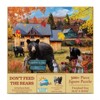 Sunsout Dont Feed the Bears 500 pc Large Pieces  Jigsaw Puzzle 72063 - 3 of 4
