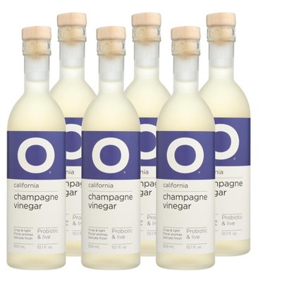 O Olive Oil & Vinegar California Champagne Vinegar - Case Of 6