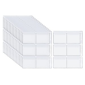 Unique Bargains Plastic Coin Collecting Pages with 9 Hole Coins 15 Sheets - 1 of 4