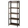 Stratford 60.25" 5 Shelf Folding Bookcase - Flora Home - 3 of 4