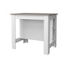 INFURNIC Kitchen Carts and Islands Kitchen Island with Three Storage Shelves and Spacious Prep Area, White, 27.5"*40.5"*35.4" - 2 of 4