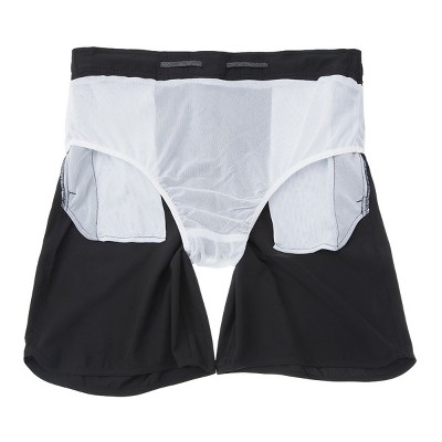 Мужские брюки Rokka&Rolla Men's 9" Stretch Board Swim Trunks-Black, size Large — фото 7