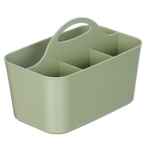 Mdesign Plastic Shower Caddy Storage Organizer Basket With Handle ...