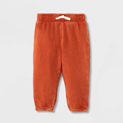 Baby Jogger Pants - Cat & Jack™ Dark Orange 0-3M