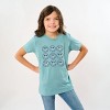 The Juniper Shop SmileyWorld Patriotic Stars Stacked Youth Short Sleeve Tee - 3 of 4