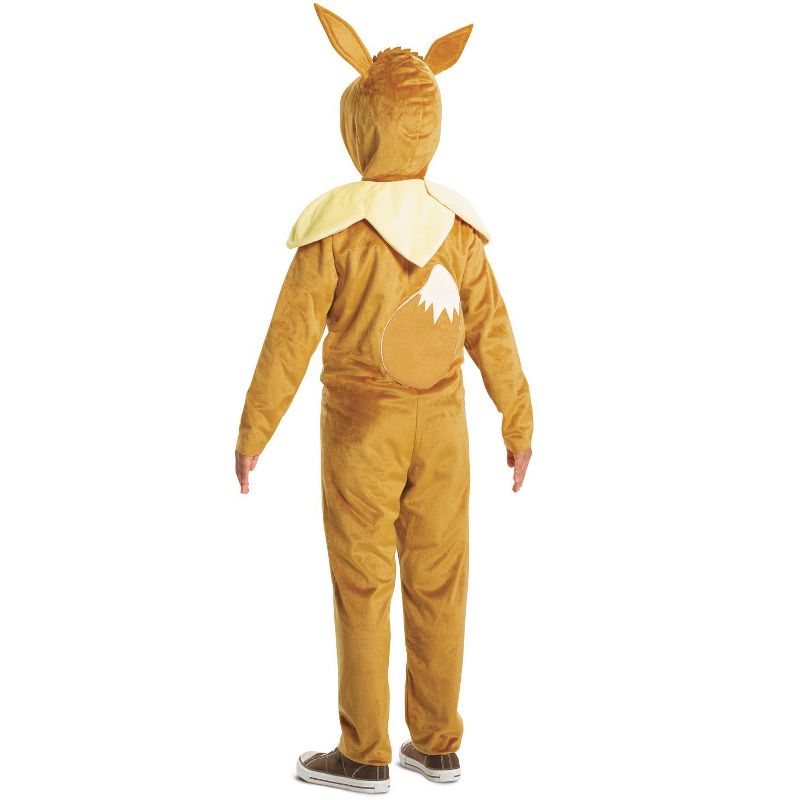 Pokemon Eevee Hooded Jumpsuit Classic Child Costume, 2 of 4