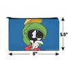 Looney Tunes Marvin The Martian Makeup Cosmetic Bag Organizer Pouch - 4 of 4